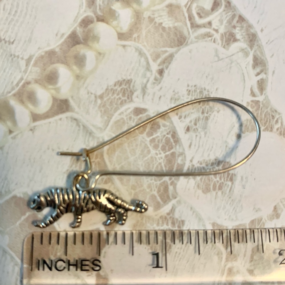 Tiger earrings - Picture 2 of 6